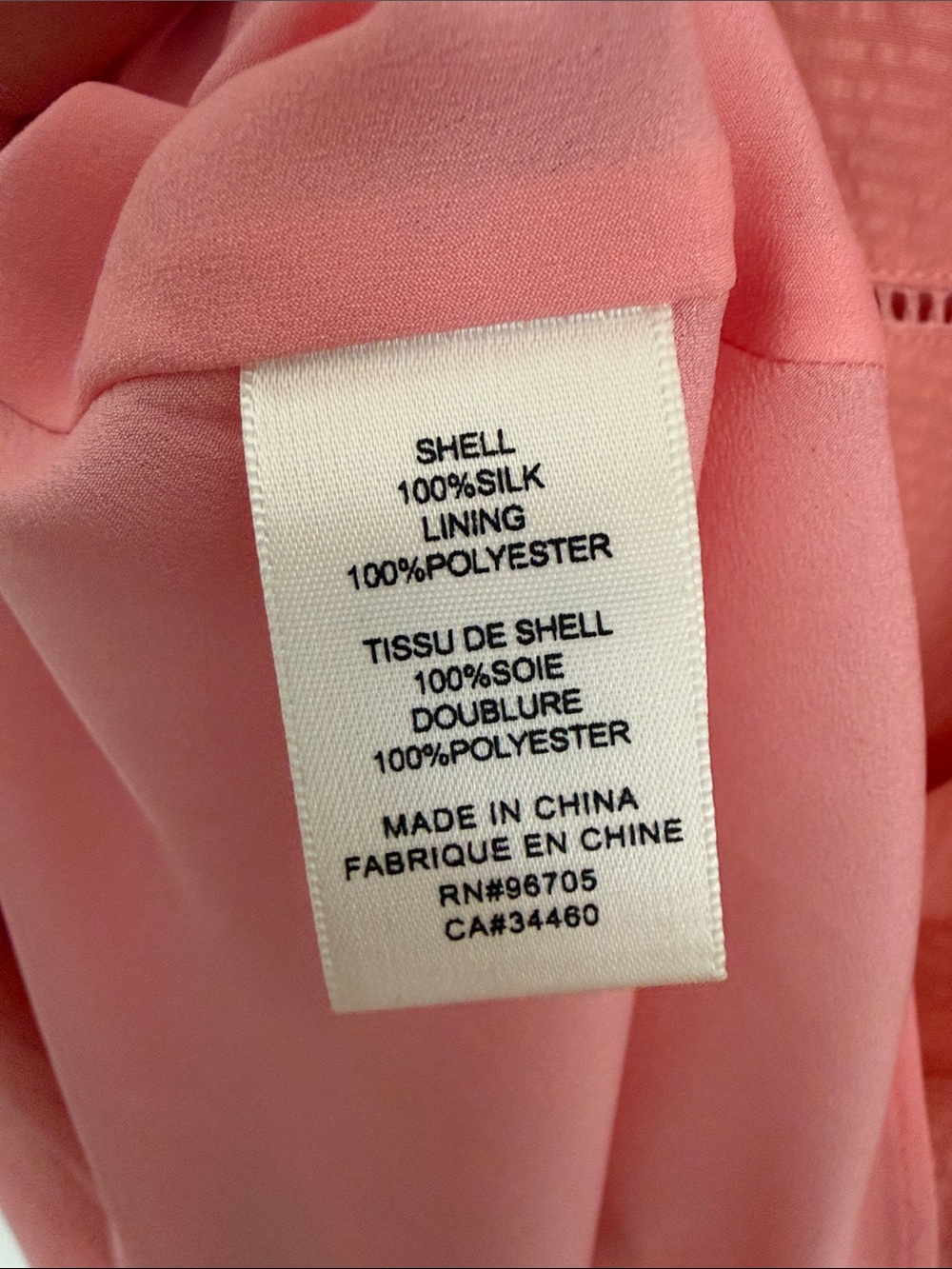 Rebecca Taylor A-Line Silk Sleeveless Ruffled Dress In Peach - Picture 9 of 12